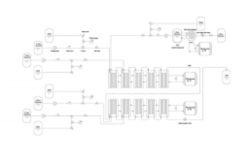 半自动连续化反应系统组成部分